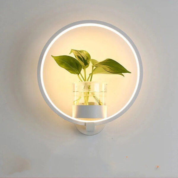 ⁦Decorative wall lamp on background wall⁩ - الصورة ⁦2⁩