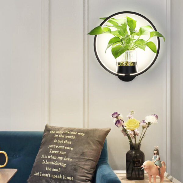 ⁦Decorative wall lamp on background wall⁩ - الصورة ⁦9⁩