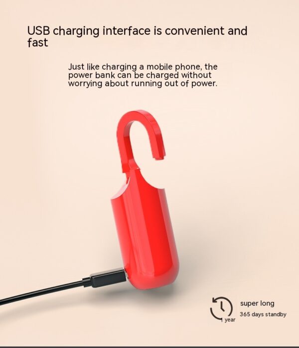 ⁦USB Charging Bag Fingerprint Lock⁩ - الصورة ⁦3⁩