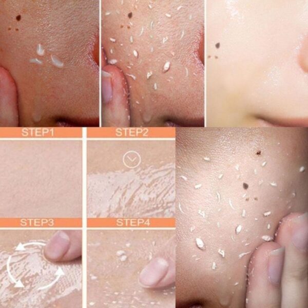 ⁦Cucumber Coconut Papaya Facial Exfoliating Gel Cream 100ml Body Cleansing⁩ - الصورة ⁦2⁩