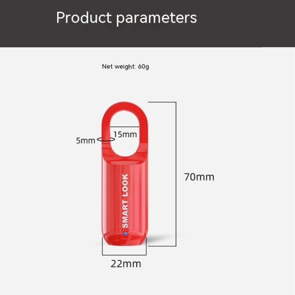 ⁦USB Charging Bag Fingerprint Lock⁩ - الصورة ⁦9⁩