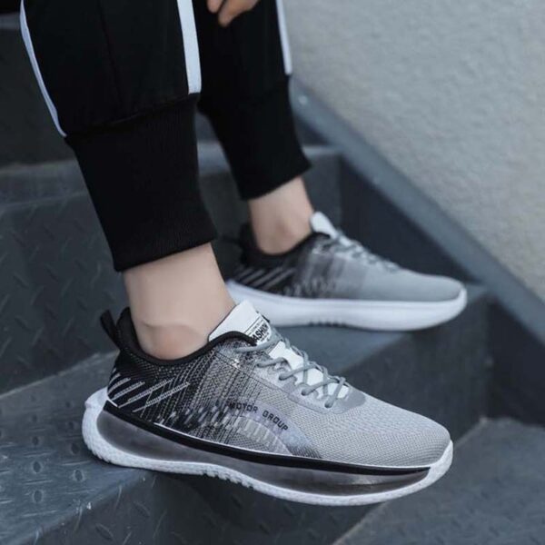 ⁦Men Sneakers Non-slip Sports Shoes Outdoor Training Running Shoes⁩ - الصورة ⁦4⁩