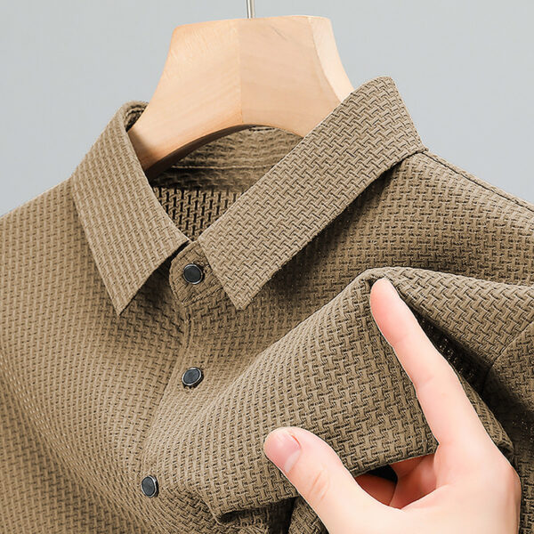 ⁦Business Casual Breathable Thin Top⁩ - الصورة ⁦3⁩