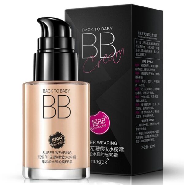 ⁦Clear and sleek hydrating cream nude makeup BB cream makeup concealer moisturizing BB cream⁩ - الصورة ⁦5⁩