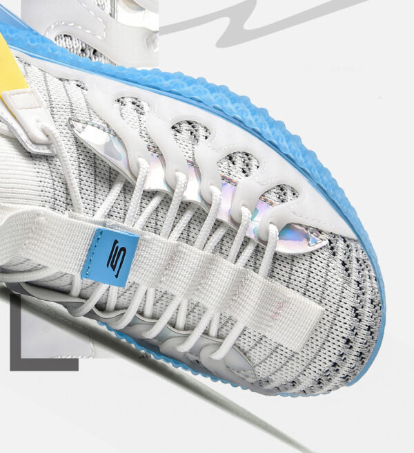 ⁦Sports Shoes Men's Summer Breathable Plus Size Running Men's Casual Korean Style Old Shoes Trend⁩ - الصورة ⁦7⁩