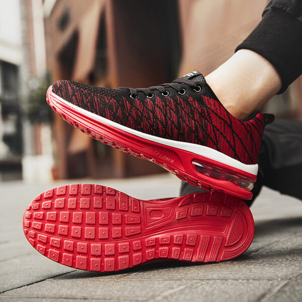 ⁦Summer Men's Shoes Breathable Sports Shoes Mesh Running Sports Casual Shoes⁩ - الصورة ⁦3⁩