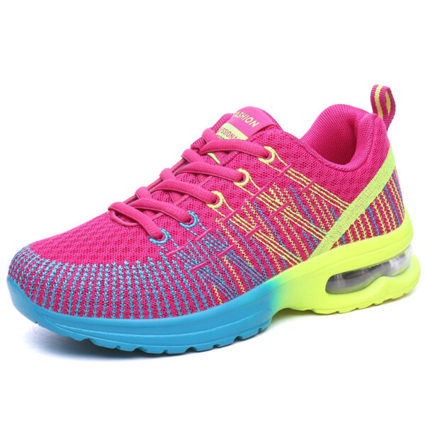 ⁦New Sports Shoes Casual Mesh Breathable Fitness Women's Shoes⁩ - الصورة ⁦3⁩
