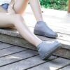 ⁦Men and women hiking slip wearable easy to carry silicone rain boots⁩ - الصورة ⁦3⁩