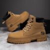 ⁦Mens Casual High Top Martin Boots⁩ - الصورة ⁦5⁩
