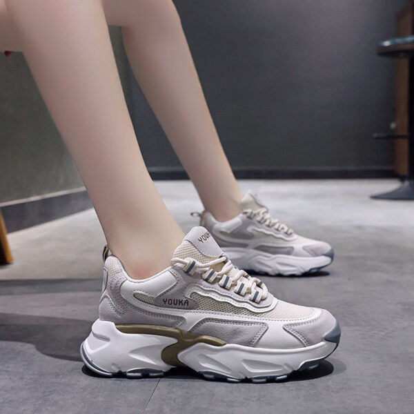 ⁦Mesh Breathable Casual Sneakers⁩ - الصورة ⁦4⁩