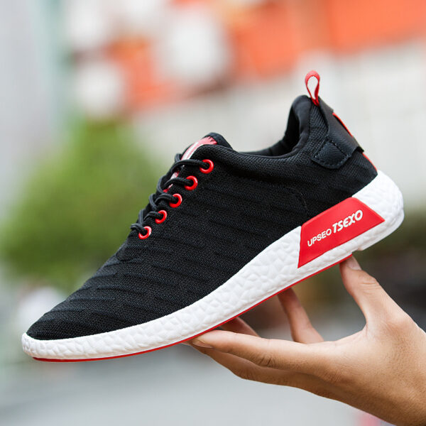 ⁦Spring and Autumn New Korean men's casual shoes men's shoes all-match tide running shoes lazy shoes⁩ - الصورة ⁦6⁩