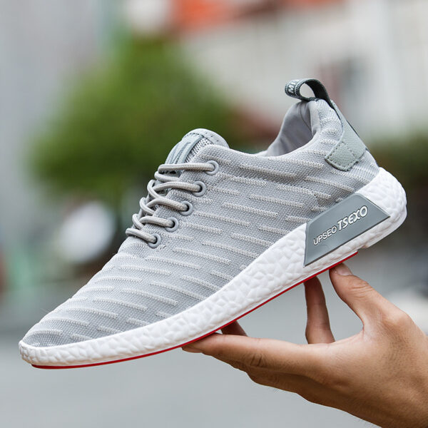 ⁦Spring and Autumn New Korean men's casual shoes men's shoes all-match tide running shoes lazy shoes⁩ - الصورة ⁦7⁩