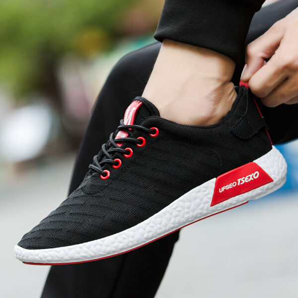 ⁦Spring and Autumn New Korean men's casual shoes men's shoes all-match tide running shoes lazy shoes⁩ - الصورة ⁦5⁩