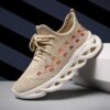 Girls' sports shoes with mesh