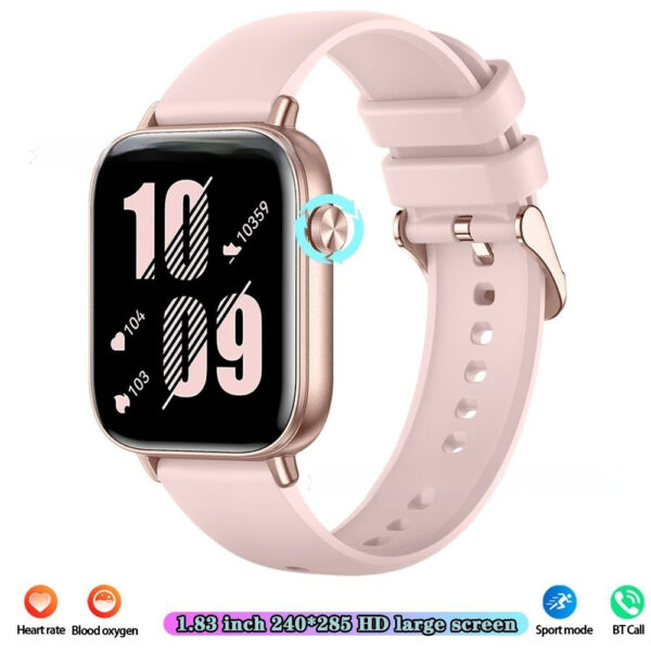 ⁦Smart Watch Mobile Pedometer Heart Rate Monitoring Bluetooth Calling 169 Touch Display Smart Bracelet⁩ - الصورة ⁦8⁩
