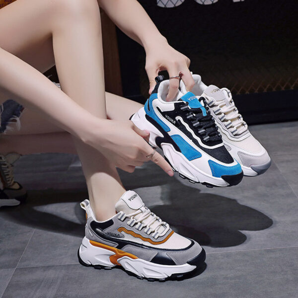 ⁦Mesh Breathable Casual Sneakers⁩ - الصورة ⁦2⁩