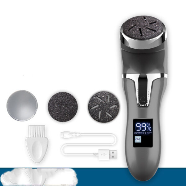 ⁦LCD Digital Display Electric Vacuum Cleaner Foot Scrubber Exfoliating Pedicure Beauty Supplies Gadgets⁩ - الصورة ⁦4⁩