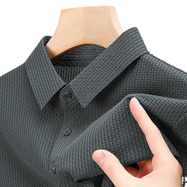 ⁦Business Casual Breathable Thin Top⁩ - الصورة ⁦6⁩